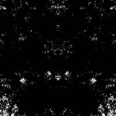 Kaba ve basit bir desen, inişli çıkışlı vuruşlarla yapılmış.