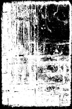 Kaba ve basit bir desen, inişli çıkışlı vuruşlarla yapılmış.