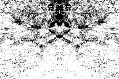 Kaba ve basit bir desen, inişli çıkışlı vuruşlarla yapılmış.