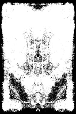 Kaba ve basit bir desen, inişli çıkışlı vuruşlarla yapılmış.