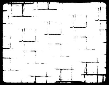 Kaba ve basit bir desen, inişli çıkışlı vuruşlarla yapılmış.