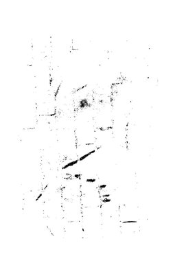 Kaba ve basit bir desen, inişli çıkışlı vuruşlarla yapılmış.