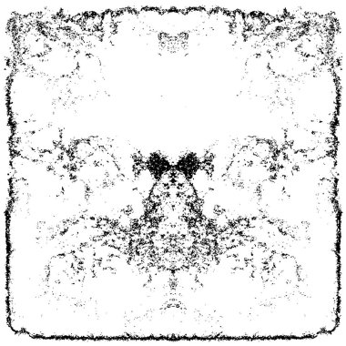 Kaba ve basit bir desen, inişli çıkışlı vuruşlarla yapılmış.