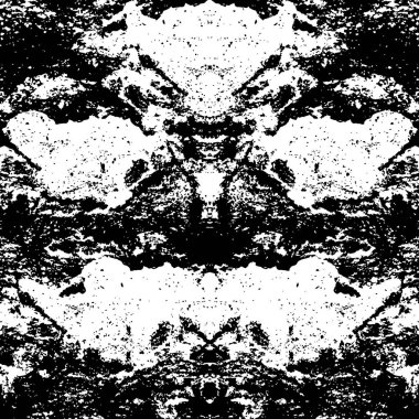 Kaba ve basit bir desen, inişli çıkışlı vuruşlarla yapılmış.