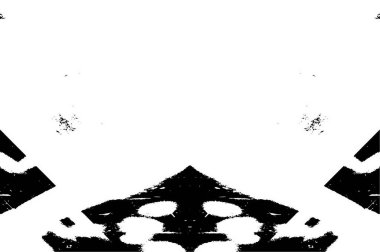 Kaba ve basit bir desen, inişli çıkışlı vuruşlarla yapılmış.