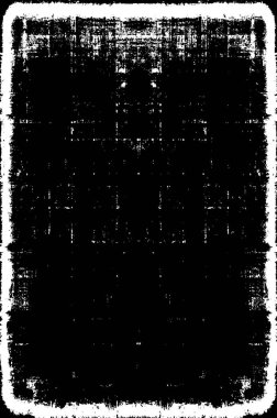 Kaba ve basit bir desen, inişli çıkışlı vuruşlarla yapılmış.