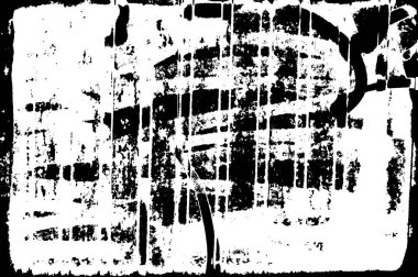 Kaba ve basit bir desen, inişli çıkışlı vuruşlarla yapılmış.