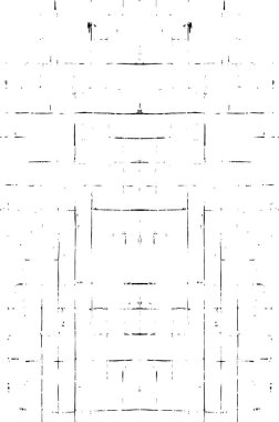 Kaba ve basit bir desen, inişli çıkışlı vuruşlarla yapılmış.