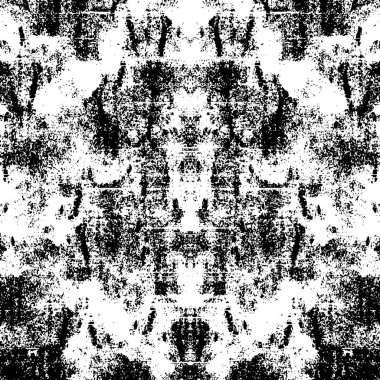 Kaba ve basit bir desen, inişli çıkışlı vuruşlarla yapılmış.