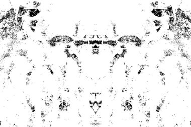 Kaba ve basit bir desen, inişli çıkışlı vuruşlarla yapılmış.