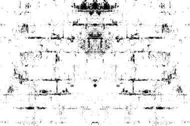 Kaba ve basit bir desen, inişli çıkışlı vuruşlarla yapılmış.