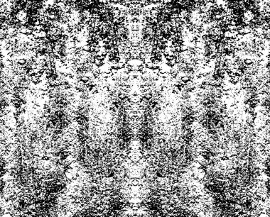 Kaba ve basit bir desen, inişli çıkışlı vuruşlarla yapılmış.