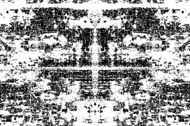 Kaba ve basit bir desen, inişli çıkışlı vuruşlarla yapılmış.