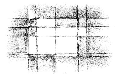 Kaba ve basit bir desen, inişli çıkışlı vuruşlarla yapılmış.