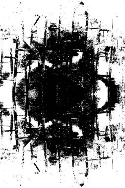 Kaba ve basit bir desen, inişli çıkışlı vuruşlarla yapılmış.