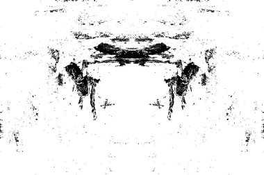 Kaba ve basit bir desen, inişli çıkışlı vuruşlarla yapılmış.