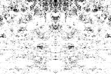 Kaba ve basit bir desen, inişli çıkışlı vuruşlarla yapılmış.