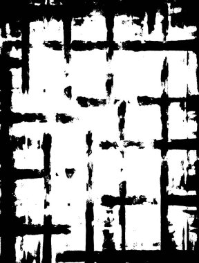 Kaba ve basit bir desen, inişli çıkışlı vuruşlarla yapılmış.