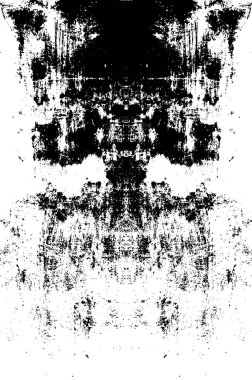 Kaba ve basit bir desen, inişli çıkışlı vuruşlarla yapılmış.