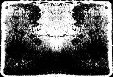 Kaba ve basit bir desen, inişli çıkışlı vuruşlarla yapılmış.