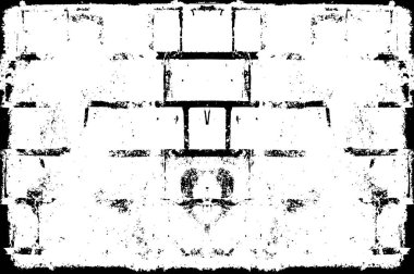 Kaba ve basit bir desen, inişli çıkışlı vuruşlarla yapılmış.