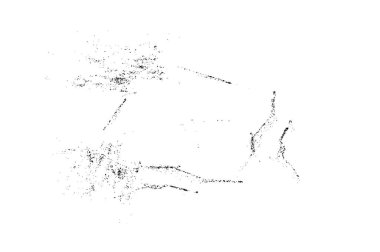 Kaba ve basit bir desen, inişli çıkışlı vuruşlarla yapılmış.