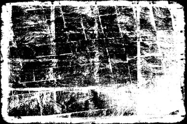 Kaba ve basit bir desen, inişli çıkışlı vuruşlarla yapılmış.