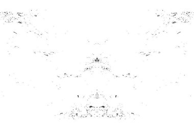 Kaba ve basit bir desen, inişli çıkışlı vuruşlarla yapılmış.