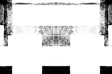 Kaba ve basit bir desen, inişli çıkışlı vuruşlarla yapılmış.