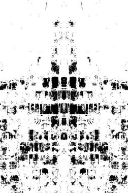 Kaba ve basit bir desen, inişli çıkışlı vuruşlarla yapılmış.