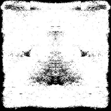 Kaba ve basit bir desen, inişli çıkışlı vuruşlarla yapılmış.