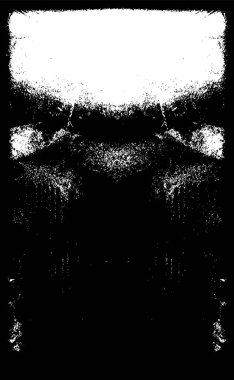 Kaba ve basit bir desen, inişli çıkışlı vuruşlarla yapılmış.