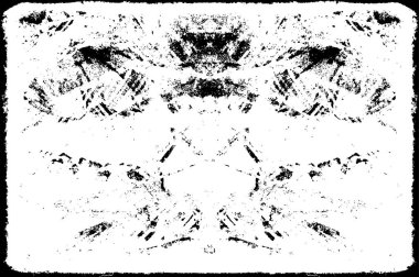 arkaplanda çatlaklar olan soyut siyah beyaz grunge arkaplanı