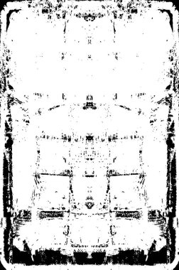 Siyah ve beyaz, eski grunge vintage yıpranmış arka plan. soyut doku