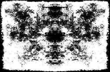 arkaplanda çatlaklar olan soyut siyah beyaz grunge arkaplanı