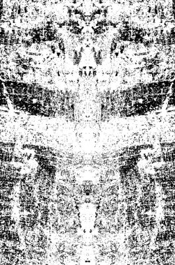 Soyut siyah beyaz grunge desenli arkaplan