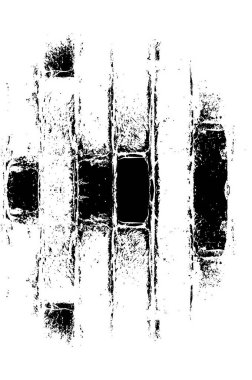 Soyut siyah beyaz grunge desenli arkaplan