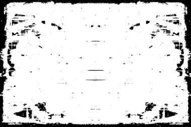 Soyut siyah beyaz grunge desenli arkaplan