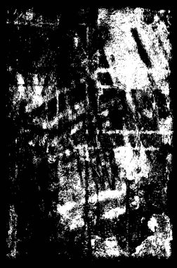 arkaplanda çatlaklar olan soyut siyah beyaz grunge arkaplanı