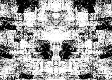 Soyut siyah beyaz grunge desenli arkaplan