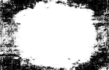 Siyah ve beyaz soyut arka plan. Çatlakların, tozun, lekelerin tek renkli dokusu. Yazdırma ve tasarım için desen