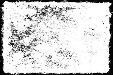 arkaplanda çatlaklar olan soyut siyah beyaz grunge arkaplanı