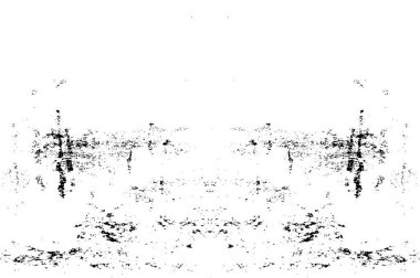 Siyah ve beyaz soyut arka plan. Çatlakların, tozun, lekelerin tek renkli dokusu. Yazdırma ve tasarım için desen