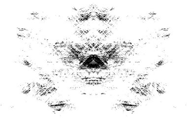 Siyah ve beyaz soyut arka plan. Çatlakların, tozun, lekelerin tek renkli dokusu. Yazdırma ve tasarım için desen