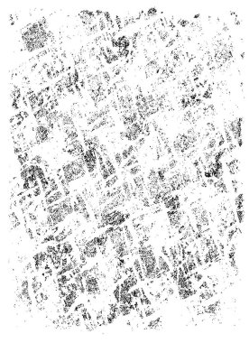 Siyah ve beyaz soyut arka plan. Çatlakların, tozun, lekelerin tek renkli dokusu. Yazdırma ve tasarım için desen