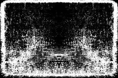 arkaplanda çatlaklar olan soyut siyah beyaz grunge arkaplanı