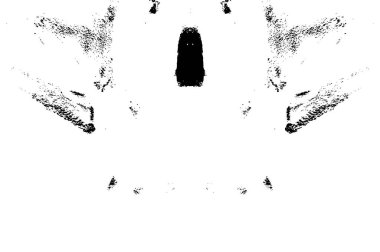 Siyah ve beyaz soyut arka plan. Çatlakların, tozun, lekelerin tek renkli dokusu. Yazdırma ve tasarım için desen