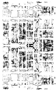 Sıkıntılı bindirme doku toz metal, kırık soyulmuş beton 