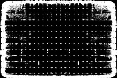 Siyah ve beyaz soyut arka plan. Çatlakların, tozun, lekelerin tek renkli dokusu. Yazdırma ve tasarım için desen