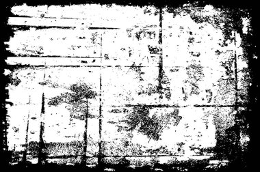 arkaplanda çatlaklar olan soyut siyah beyaz grunge arkaplanı